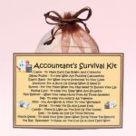 Accountant's Survival Kit ~ Fun Novelty Gift for an Accountant