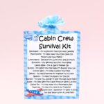 Cabin Crew Survival Kit ~ Fun Novelty Gift for a Cabin Crew Member