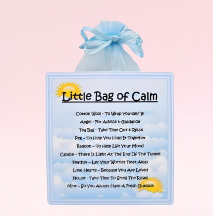 Sentimental Caring Gift ~ Little Bag of Calm | Stress Survival Kit