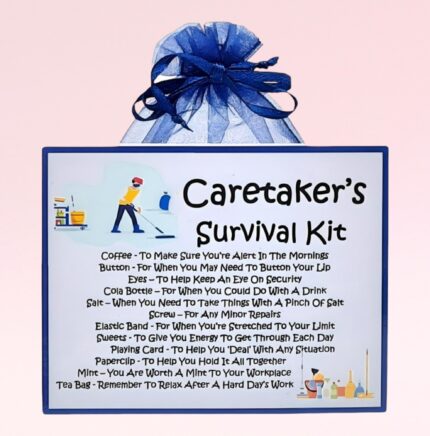 Fun Novelty Gift for a Caretaker ~ Caretaker's Survival Kit