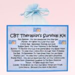 CBT Therapist's Survival Kit ~ Fun Novelty Gift for a CBT Therapist