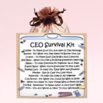 CEO Survival Kit ~ Fun Novelty Gift for a CEO