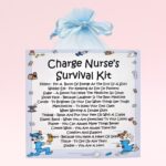 Charge Nurse's Survival Kit ~ Fun Novelty Gift for a Charge Nurse