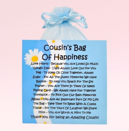 Fun Novelty Gift for a Cousin ~ Cousin's Survival Kit (female)