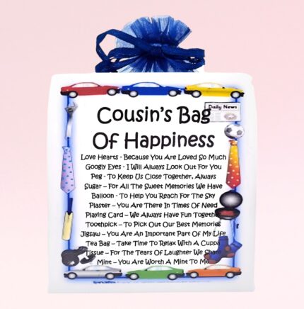 Fun Novelty Gift for a Cousin ~ Cousin's Survival Kit (male)