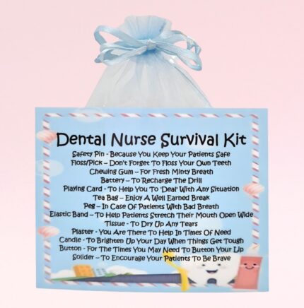 Fun Novelty Gift for a Dental Nurse ~ Dental Nurse Survival Kit