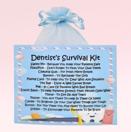 Fun Novelty Gift for a Dentist ~ Dentist's Survival Kit