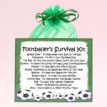 Footballer's Survival Kit ~ Fun Novelty Gift for a Footballer
