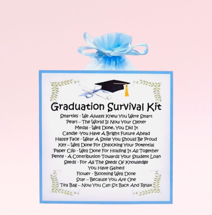 Fun Novelty Graduation Gift ~ Graduation Survival Kit