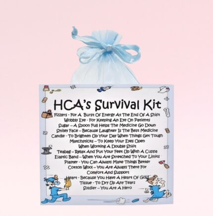 HCA's Survival Kit ~ Fun Novelty Gift for an HCA