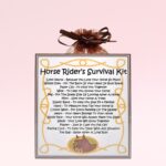Horse Rider's Survival Kit ~ Fun Novelty Gift for a Horse Rider