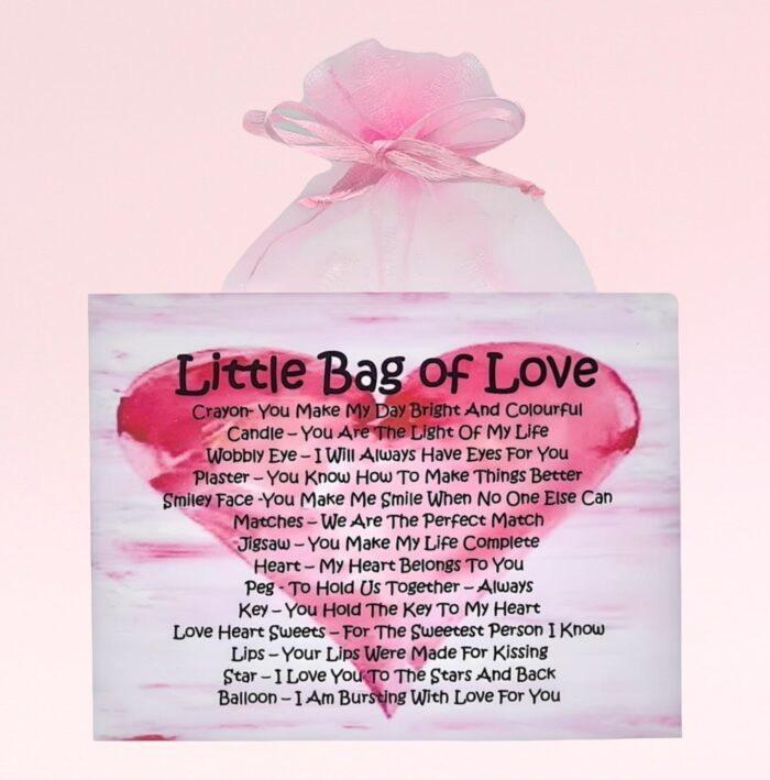 Sentimental Gift of Love ~ Little Bag of Love