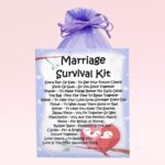 Marriage Survival Kit (Lilac) ~ Sentimental Novelty Wedding Gift