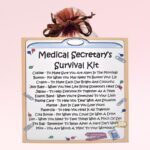 Medical Secretary's Survival Kit ~ Novelty Gift for a Medical Secretary