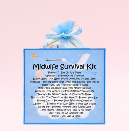 Midwife Survival Kit ~ Fun Novelty Gift for a Midwife
