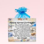 Moving Abroad Survival Kit ~ Fun Novelty Moving Abroad Gift