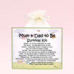 Mum and Dad to Be Survival Kit ~ Fun Novelty Gift for a Mum and Dad to Be