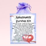 Newlyweds Survival Kit (Lilac) ~ Sentimental Novelty Wedding Gift