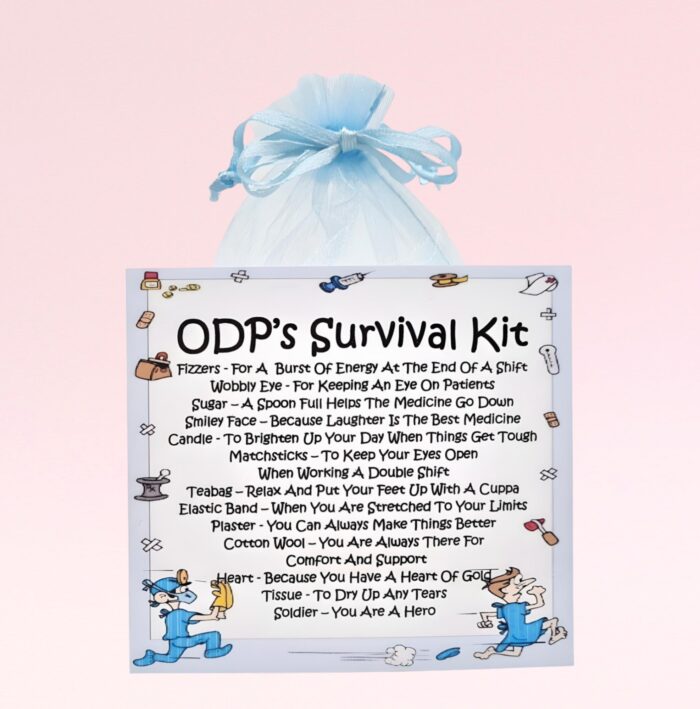 Fun Novelty Gift for an ODP ~ ODP's Survival Kit