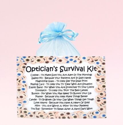 Optician's Survival Kit ~ Fun Novelty Gift for an Optician