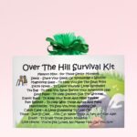 Over The Hill Survival Kit ~ Fun Novelty Birthday / Retirement Gift