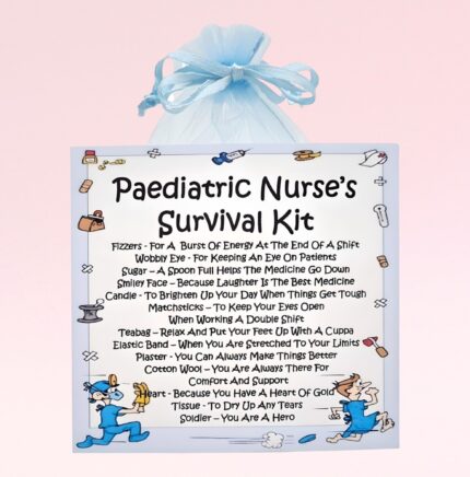 Paediatric Nurse's Survival Kit ~ Novelty Gift for a Paediatric Nurse
