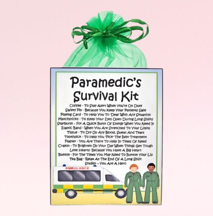 Fun Gift for a Paramedic ~ Paramedic's Survival Kit