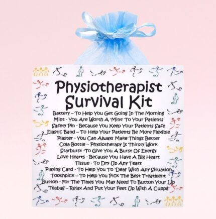 Fun Gift for a Physiotherapist ~ Physiotherapist's Survival Kit