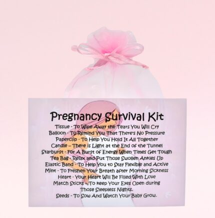 Fun Novelty Gift for a Mum To Be ~ Pregnancy Survival Kit