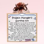 Project Manager's Survival Kit ~ Fun Novelty Gift for a Project Manager
