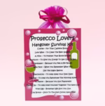 Prosecco Lovers Hangover Survival Kit ~ Fun Novelty Gift for a Prosecco Lover