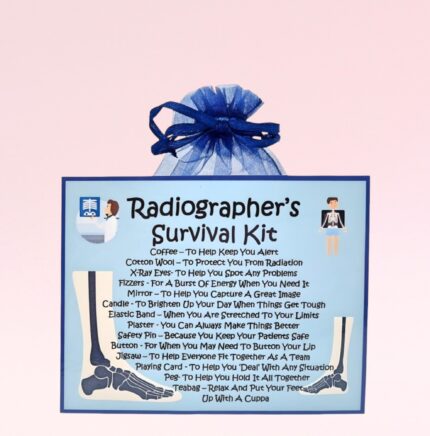 Fun Novelty Gift for a Radiographer ~ Radiographer's Survival Kit
