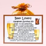 Beer Lovers Hangover Survival Kit ~ Fun Novelty Gift for a Beer Lover