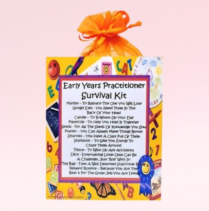 Fun Gift for a Teacher ~ Early Years Practitioner Survival Kit