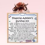 Financial Advisor's Survival Kit ~ Fun Gift for a Financial Advisor
