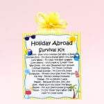 Holiday Abroad Survival Kit ~ Fun Novelty Holiday Keepsake