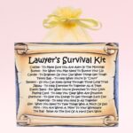 Lawyer's Survival Kit ~ Fun Novelty Gift for a Lawyer