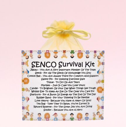 Fun Novelty Gift for a SENCO ~ SENCO Survival Kit