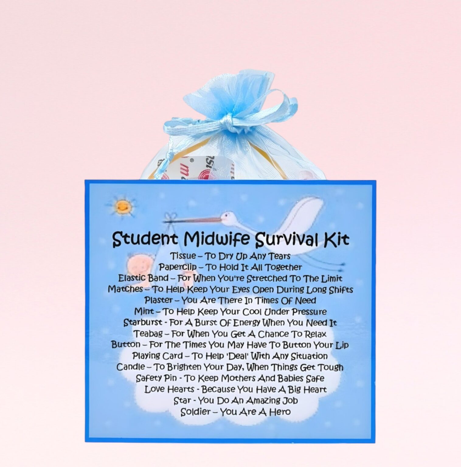 Student Midwife Survival Kit ~ Fun Novelty Gift for a Student Midwife ...