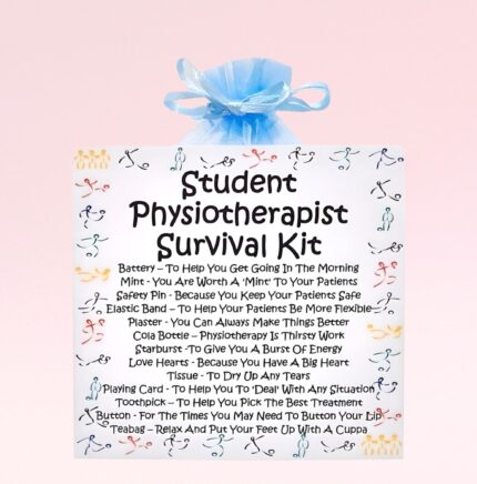 Fun Gift for a Student Physiotherapist ~ Student Physiotherapist Survival Kit