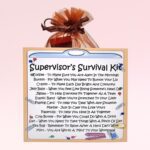 Supervisor's Survival Kit ~ Fun Novelty Gift for a Supervisor