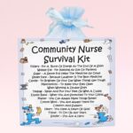 Community Nurse Survival Kit ~ Novelty Gift for a Community Nurse
