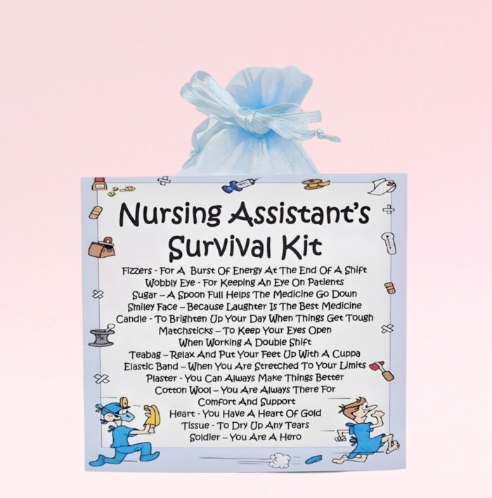Novelty Gift for a Nursing Assistant ~ Nursing Assistant's Survival Kit
