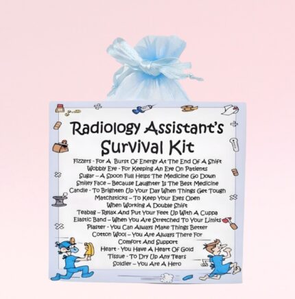 Fun Novelty Gift for a Radiology Assistant ~ Radiology Assistant's Survival Kit