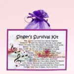 Singer's Survival Kit ~ Fun Novelty Gift for a Singer