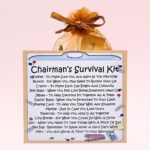 Chairman's Survival Kit ~ Fun Gift for a Chairman