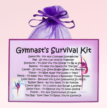 Novelty Gift for a Gymnast ~ Gymnast's Survival Kit