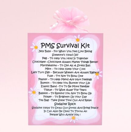 Fun Novelty Gift ~ PMS / PMT Survival Kit