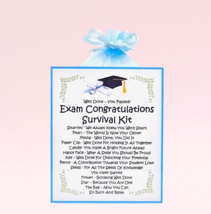Fun Exam Congratulations Gift ~ Exam Congratulations Survival Kit