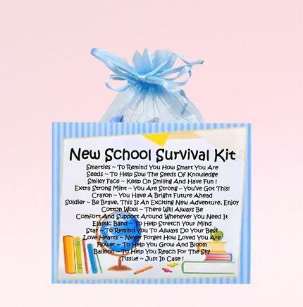 Fun Novelty New School Gift ~ New School Survival Kit